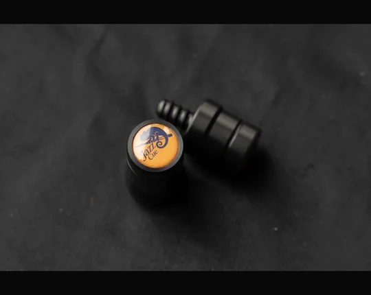 JazzCue joint protector caps with logo detail
